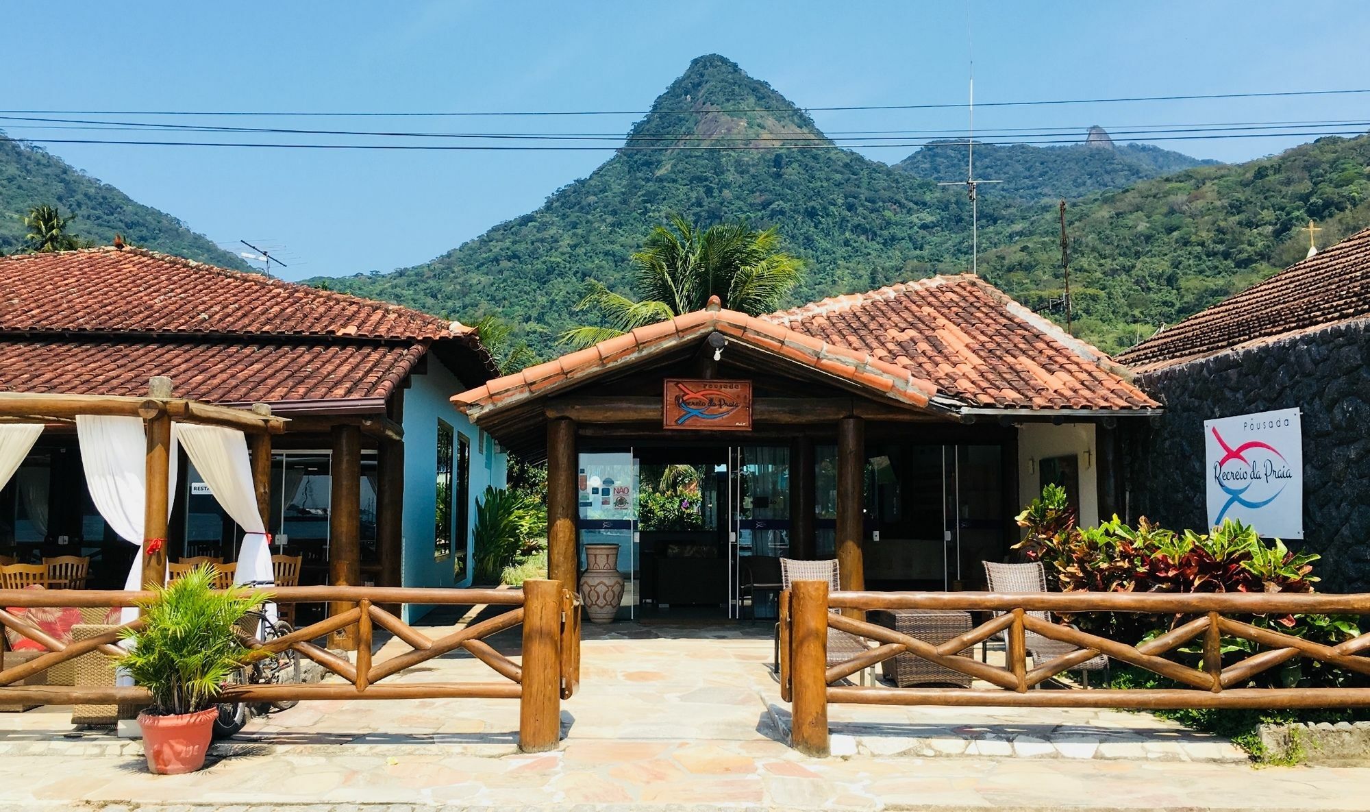Pousada Recreio Da Praia Abraão Exteriér fotografie